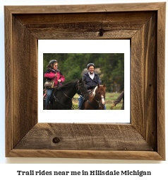 trail rides near me in Hillsdale, Michigan